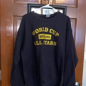 World cup cheerleading crew neck sweatshirt
